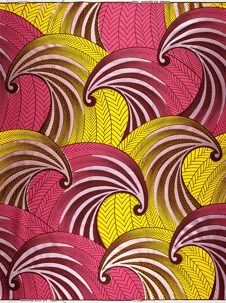 Wax Hollandais | VL03902.030 | Pastel Pink Embellished