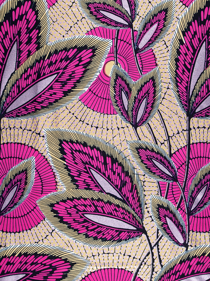 Wax Hollandais | VL03941.010 | Orné de Lilas Pastel