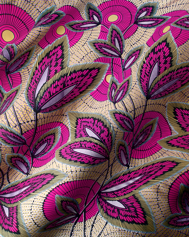 Wax Hollandais | VL03941.010 | Orné de Lilas Pastel