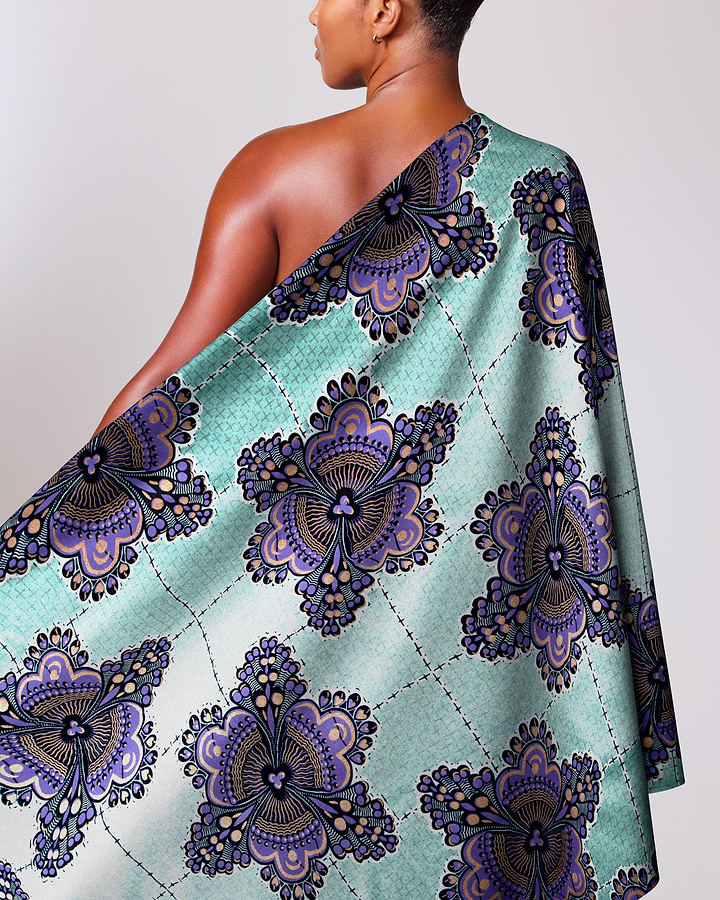 Wax GlitterGlam | VL04185.016 | Pastel Green Embellished