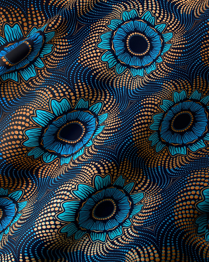 Wax Hollandais | VL04352.011 | Pale Copper Embellished