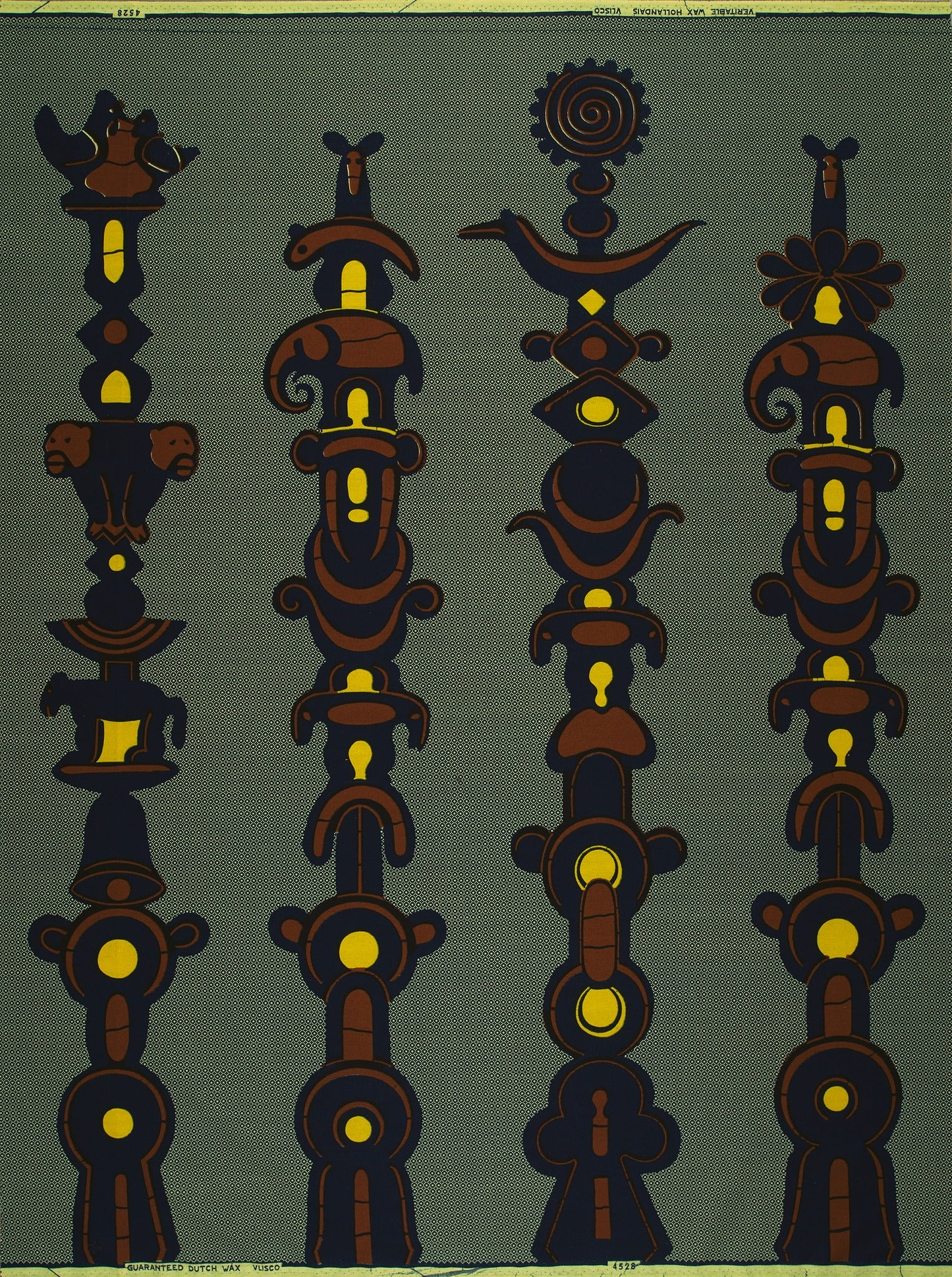 Wax Hollandais | VL04528.076 | London bell, Totems