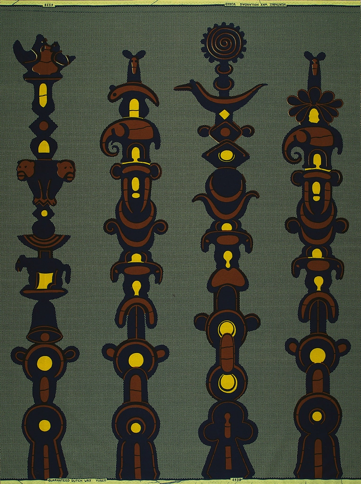 Wax Hollandais | VL04528.076 | London bell, Totems