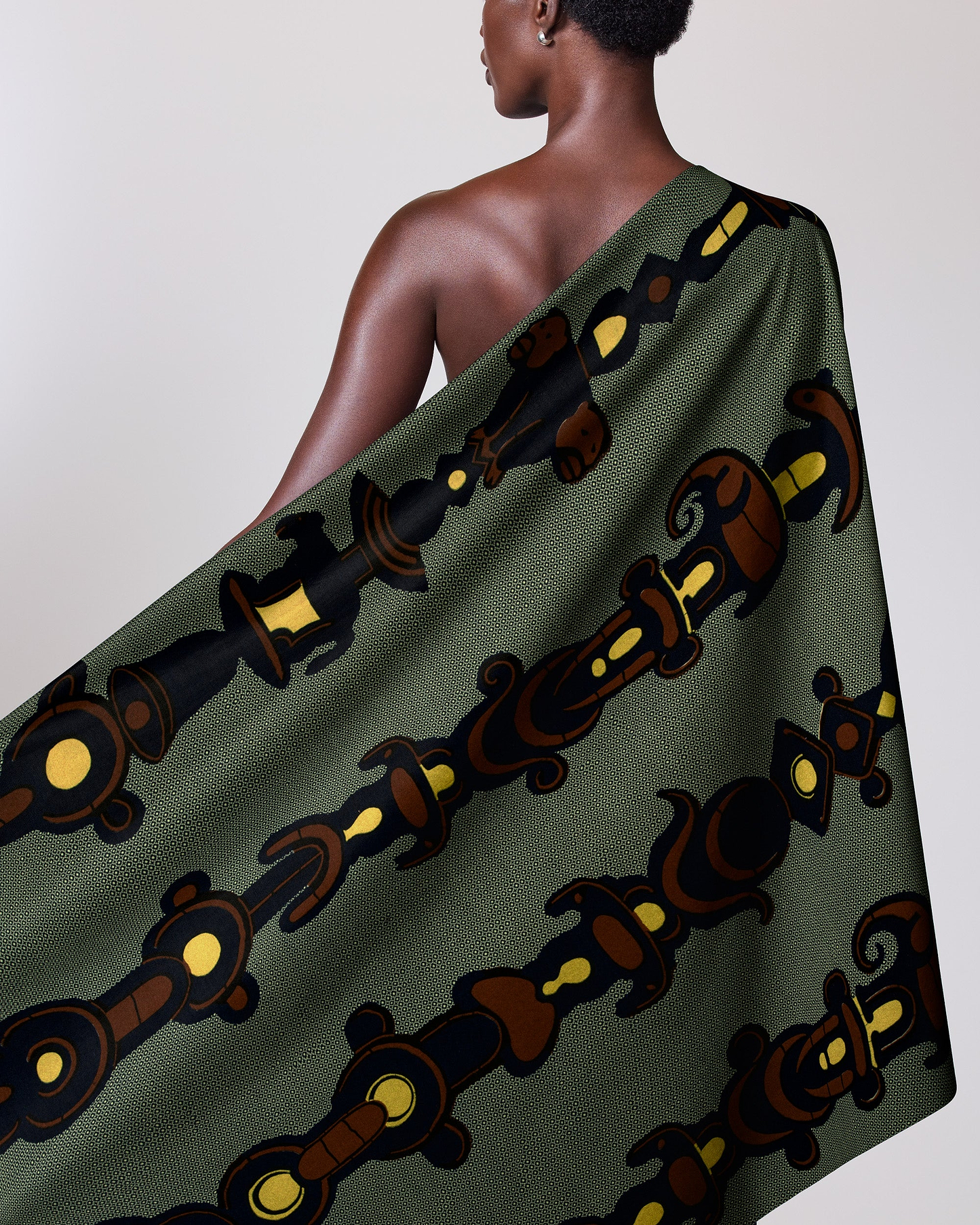 Wax Hollandais | VL04528.076 | London bell, Totems