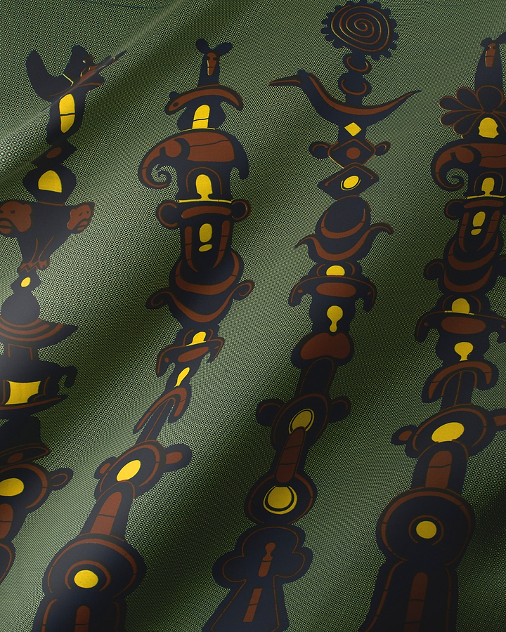 Wax Hollandais | VL04528.076 | London bell, Totems