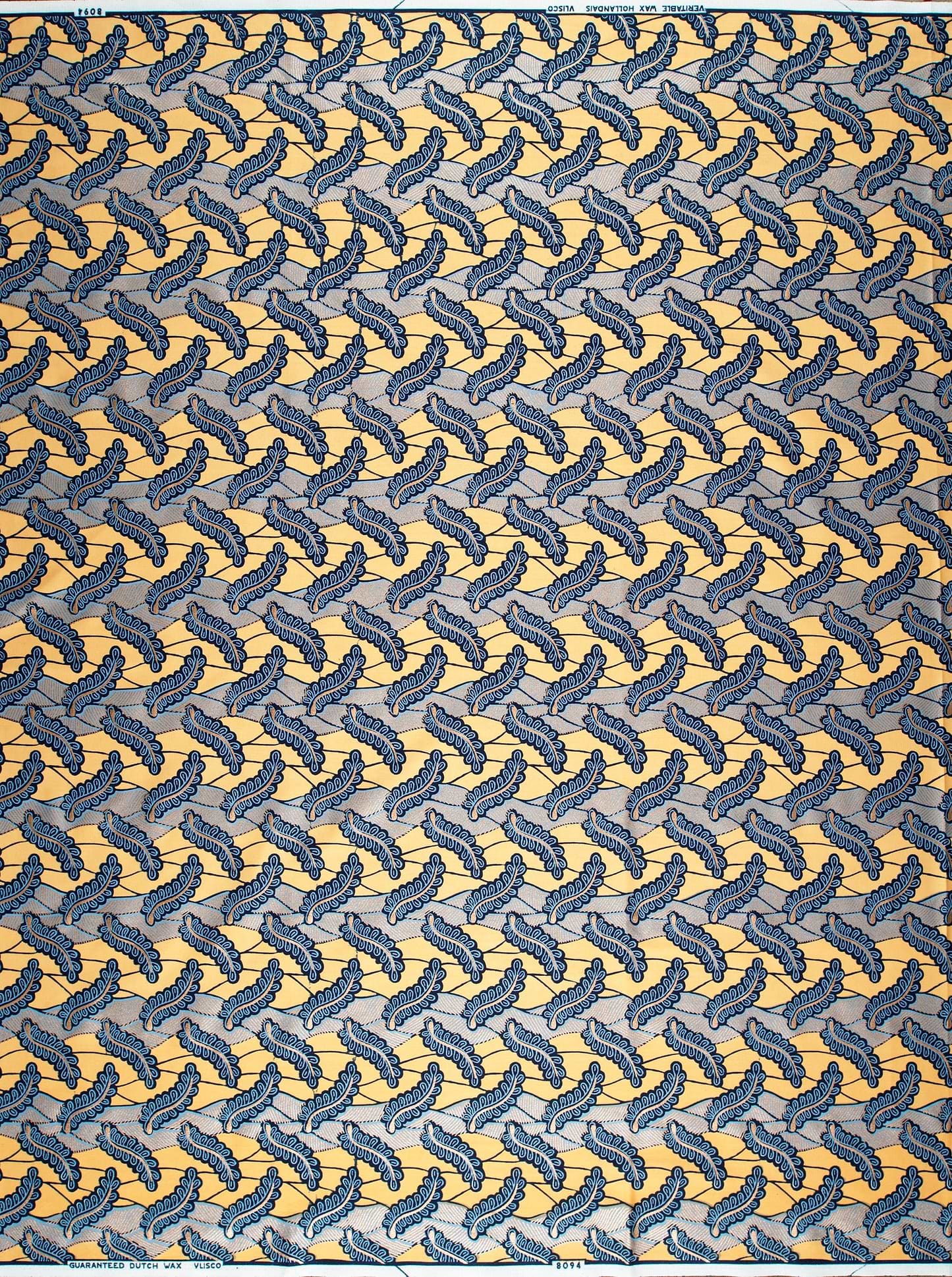 Wax Hollandais | VL08094.138 | Orné de Cuivre Clair