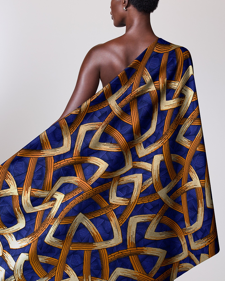 Wax Hollandais | VL08667.002 | Silver Embellished