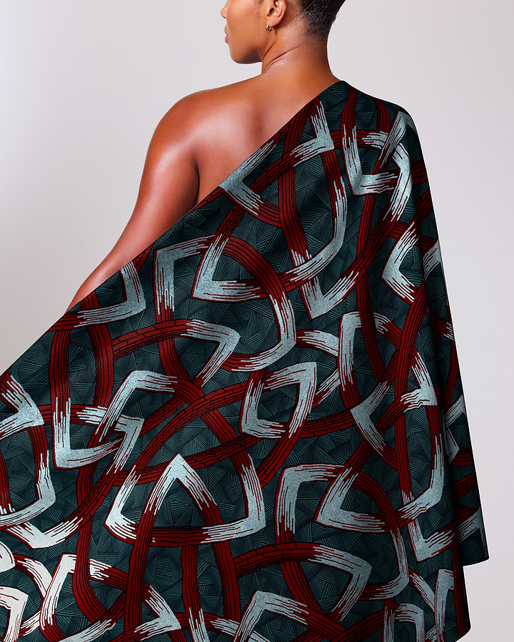 Wax Hollandais | VL08667.003 | Pastel Blue Embellished