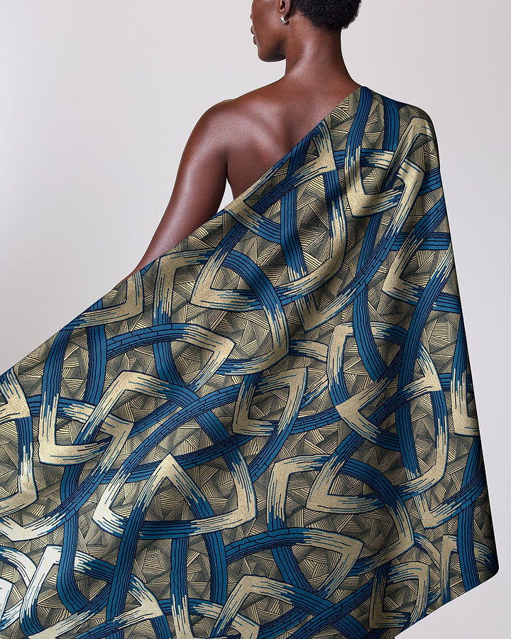 Wax Hollandais | VL08667.004 | Silver Embellished