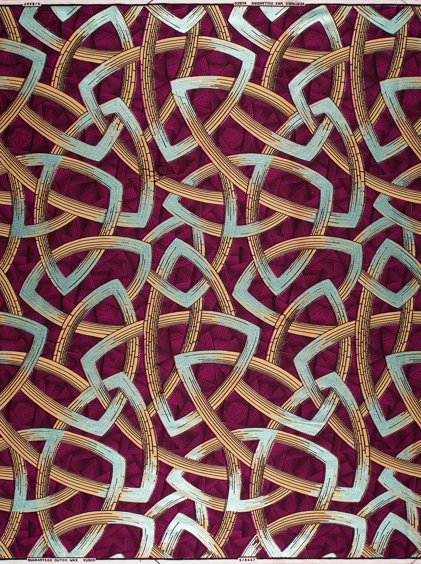 Wax Hollandais | VL08667.005 | Pastel Green Embellished