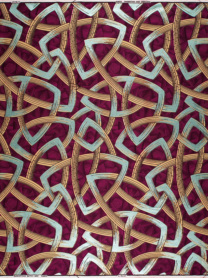 Wax Hollandais | VL08667.005 | Pastel Green Embellished