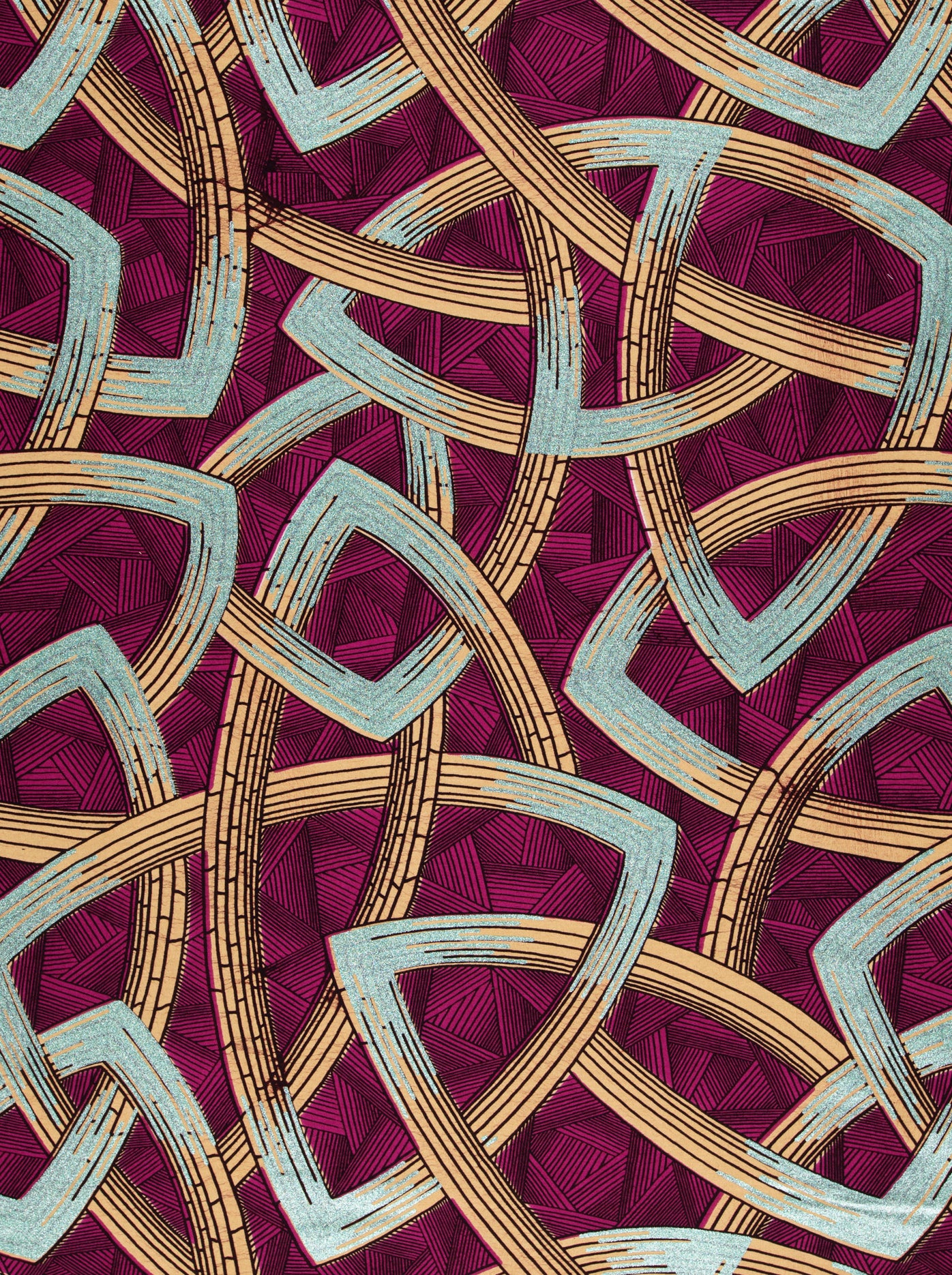 Wax Hollandais | VL08667.005 | Pastel Green Embellished