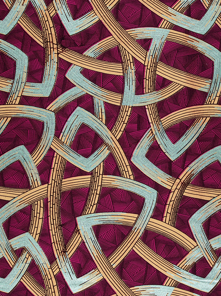 Wax Hollandais | VL08667.005 | Pastel Green Embellished