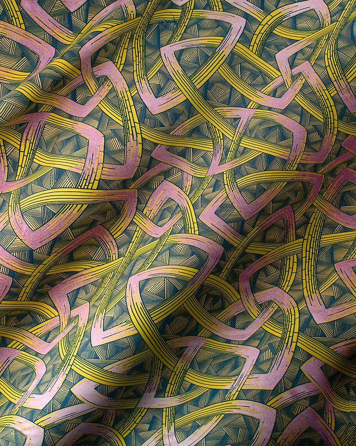 Wax Hollandais | VL08667.006 | Pastel Pink Embellished