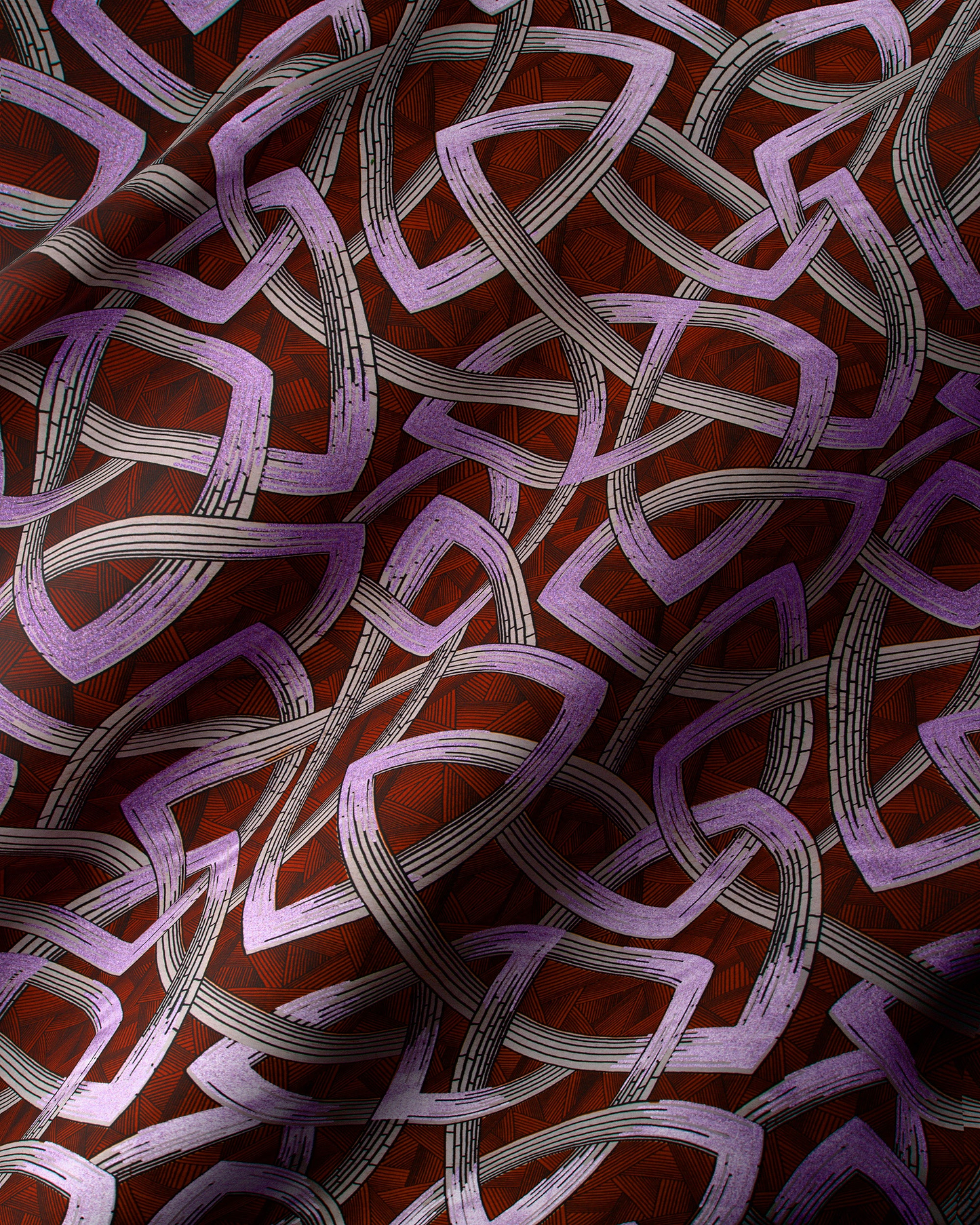 Wax Hollandais | VL08667.009 | Pastel Lilac Embellished