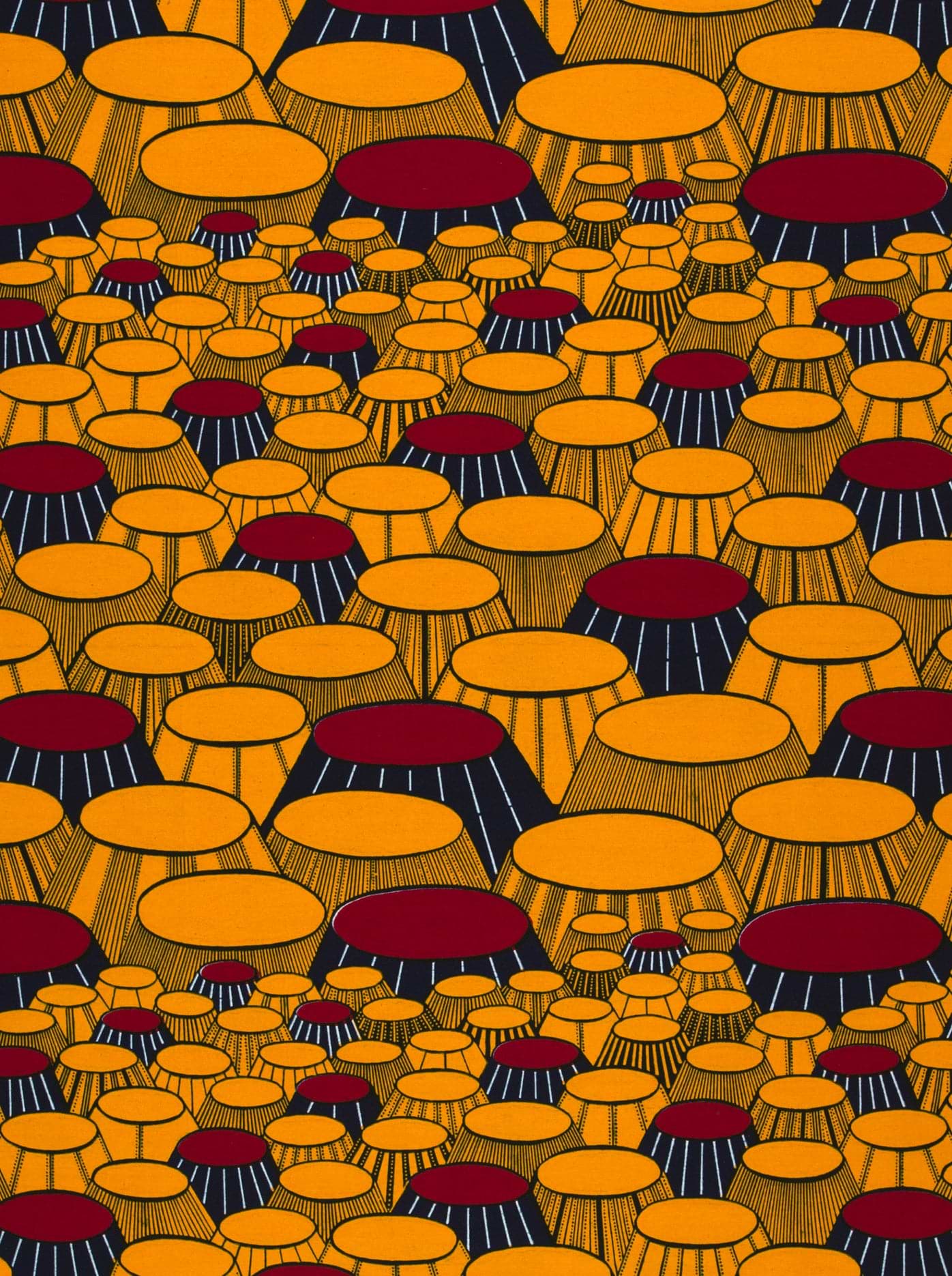 Wax Hollandais | VL08676.048 | Ashanti Chair, Chaise Ashanti, Kings chair