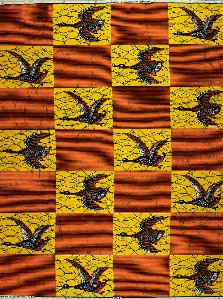 Wax Hollandais | VL0H563.105 | Flying duck