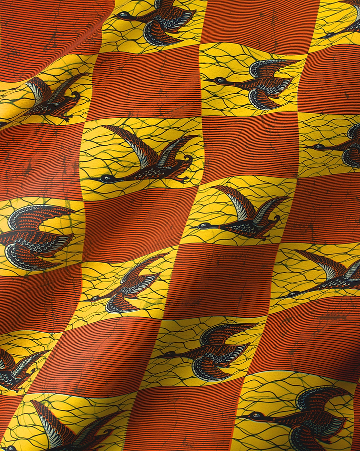 Wax Hollandais | VL0H563.105 | Flying duck