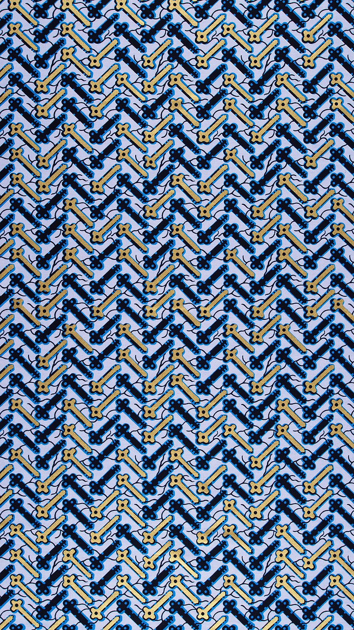 Wax Hollandais | VL46700.044 | Gold Embellished