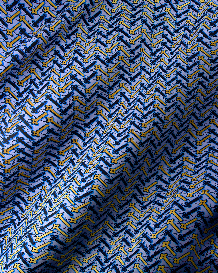 Wax Hollandais | VL46700.044 | Gold Embellished