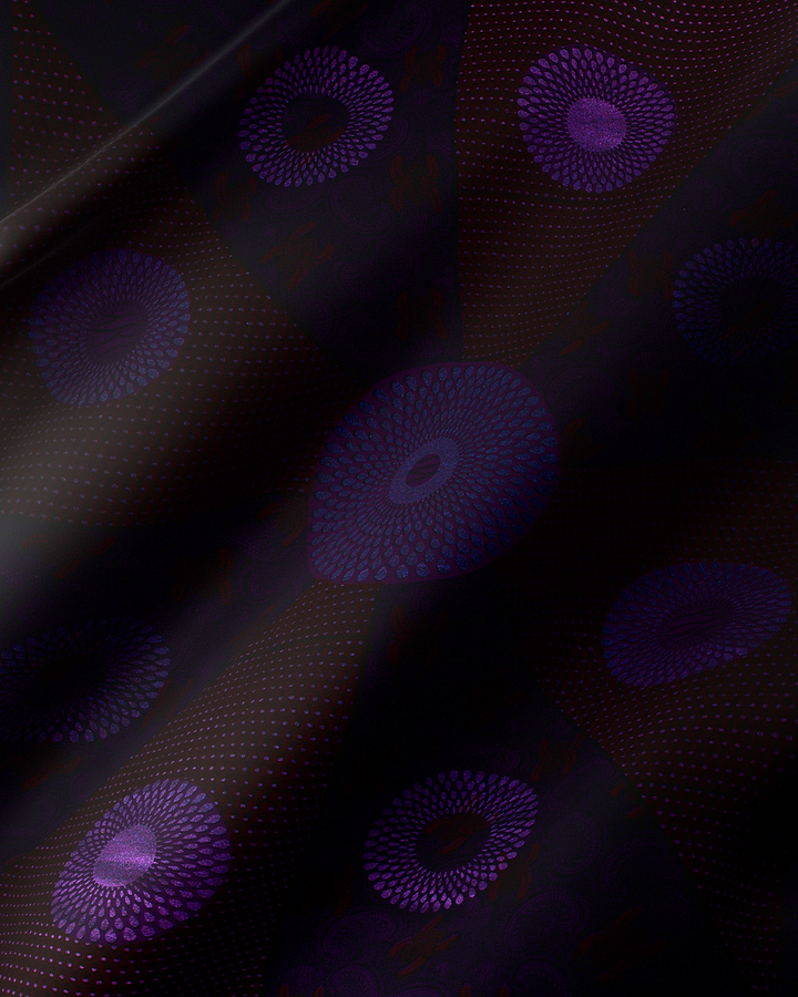 Sky Wax | VL55650.145 | Red-Blue Pearl Embellished