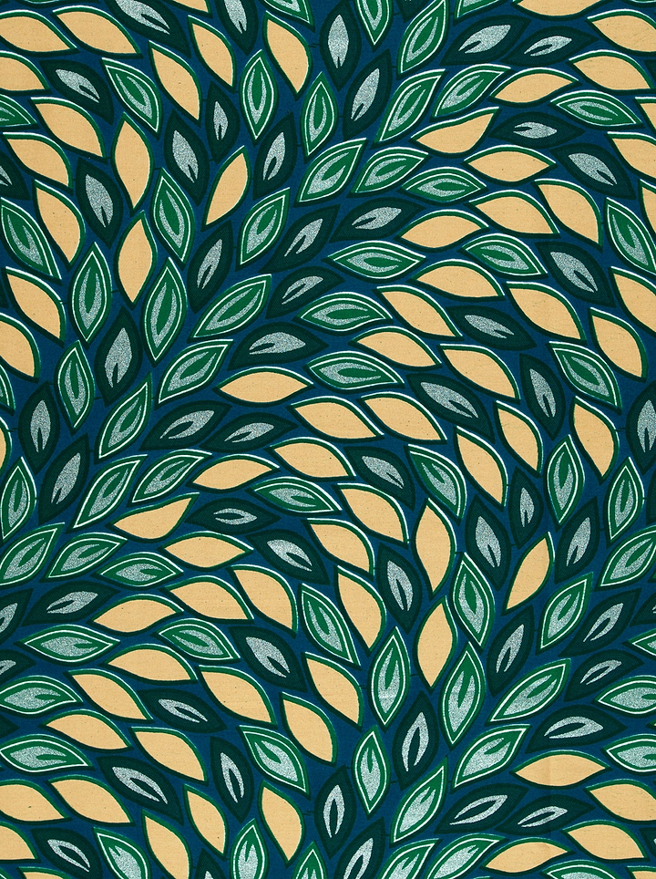 Wax Hollandais | VL80022.010 | Pastel Green Embellished