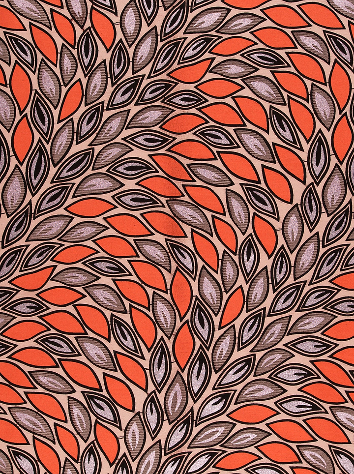 Wax Hollandais | VL80022.012 | Pastel Pink Embellished