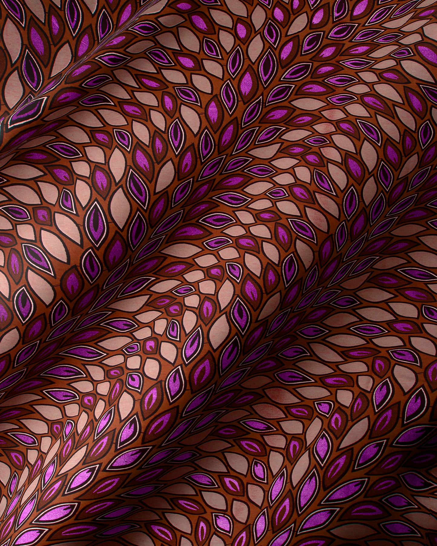 Wax Hollandais | VL80022.015 | Lilac Embellished