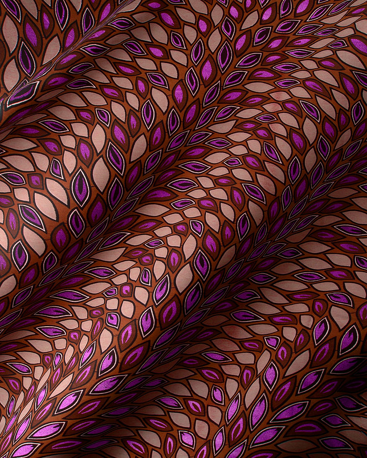 Wax Hollandais | VL80022.015 | Lilac Embellished