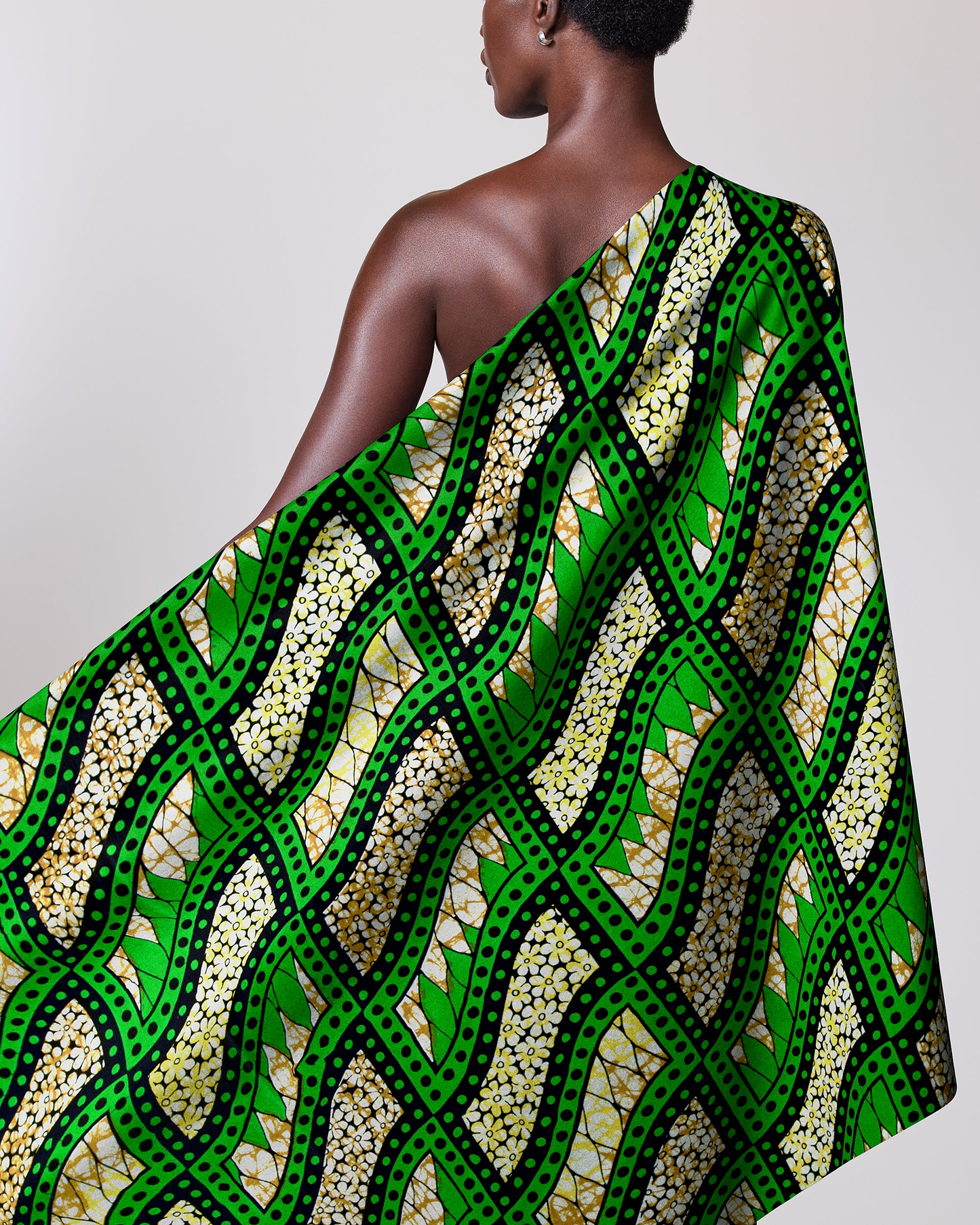 Satin Royal | VLW3211.006 | Orné de Vert Émeraude