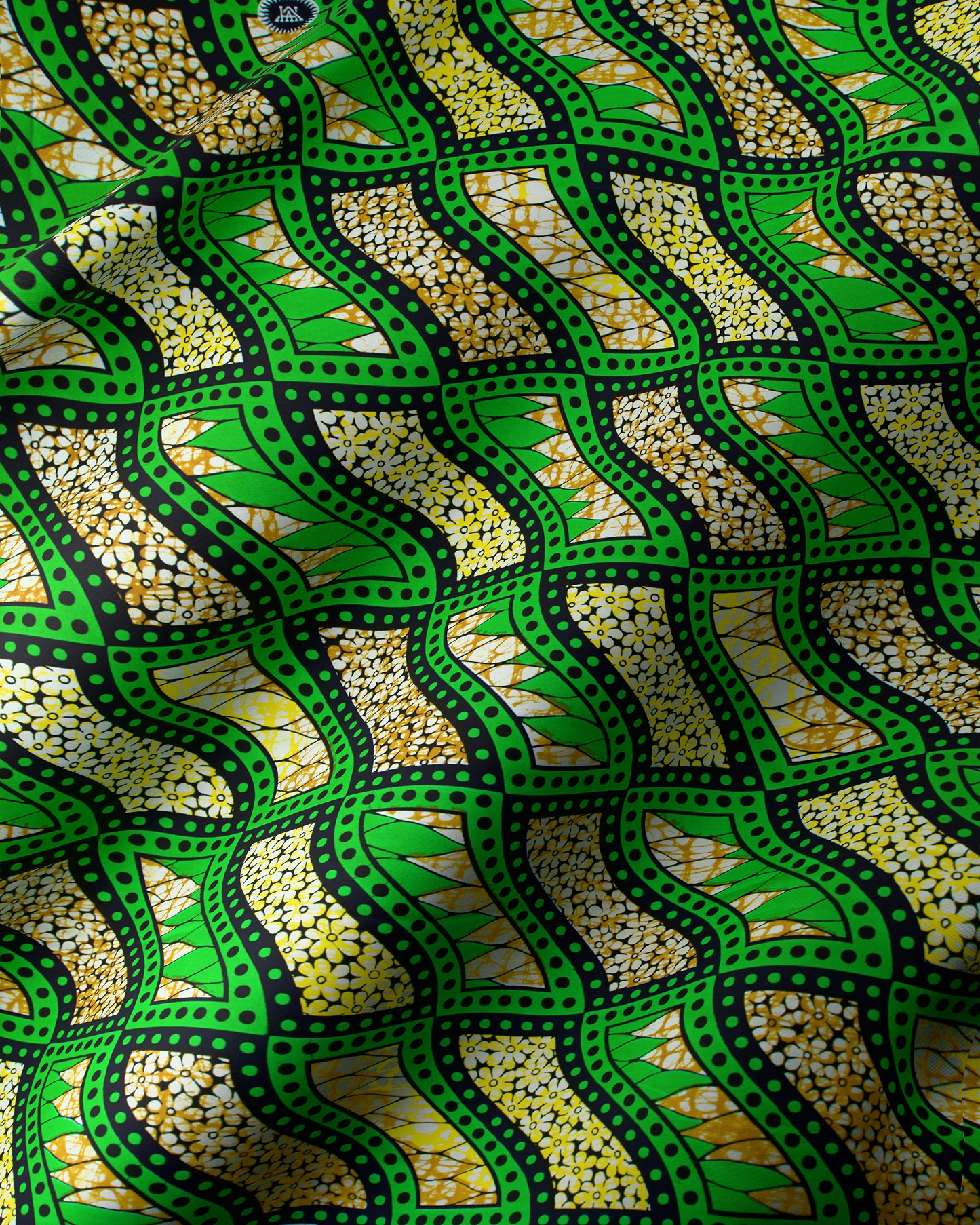 Satin Royal | VLW3211.006 | Orné de Vert Émeraude