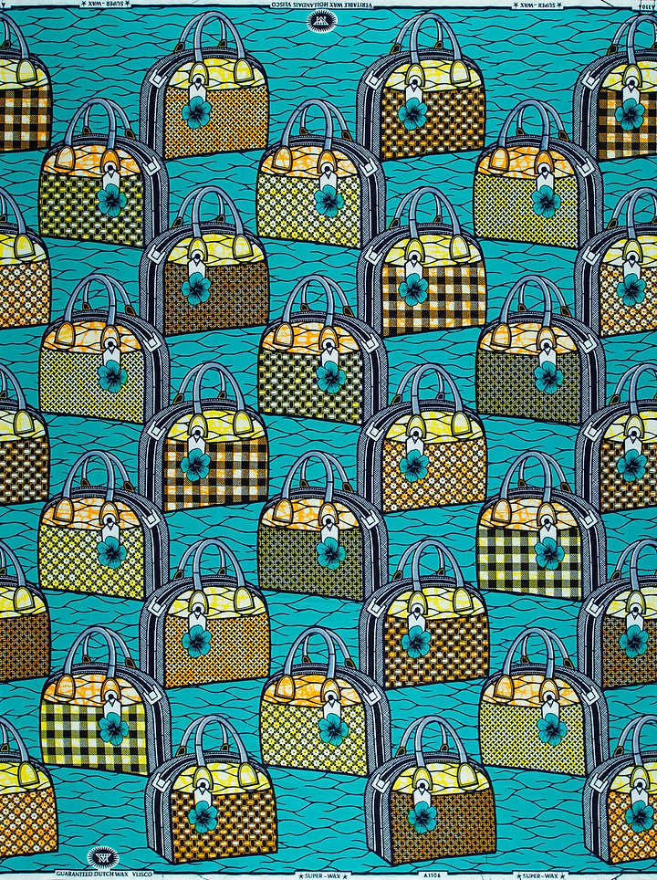 Super-Wax | VLA1106.107 | Michelle Obama's Handbag