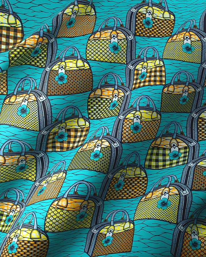 Super-Wax | VLA1106.107 | Michelle Obama's Handbag