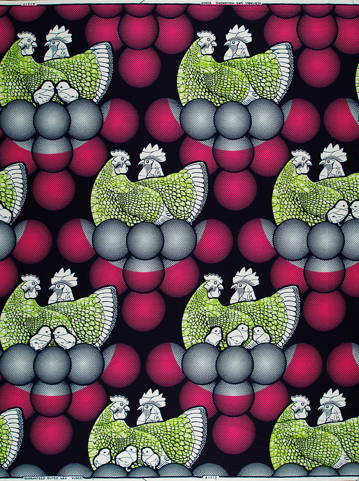 Wax Hollandais | VLA1317.038 | Oeufs d'or