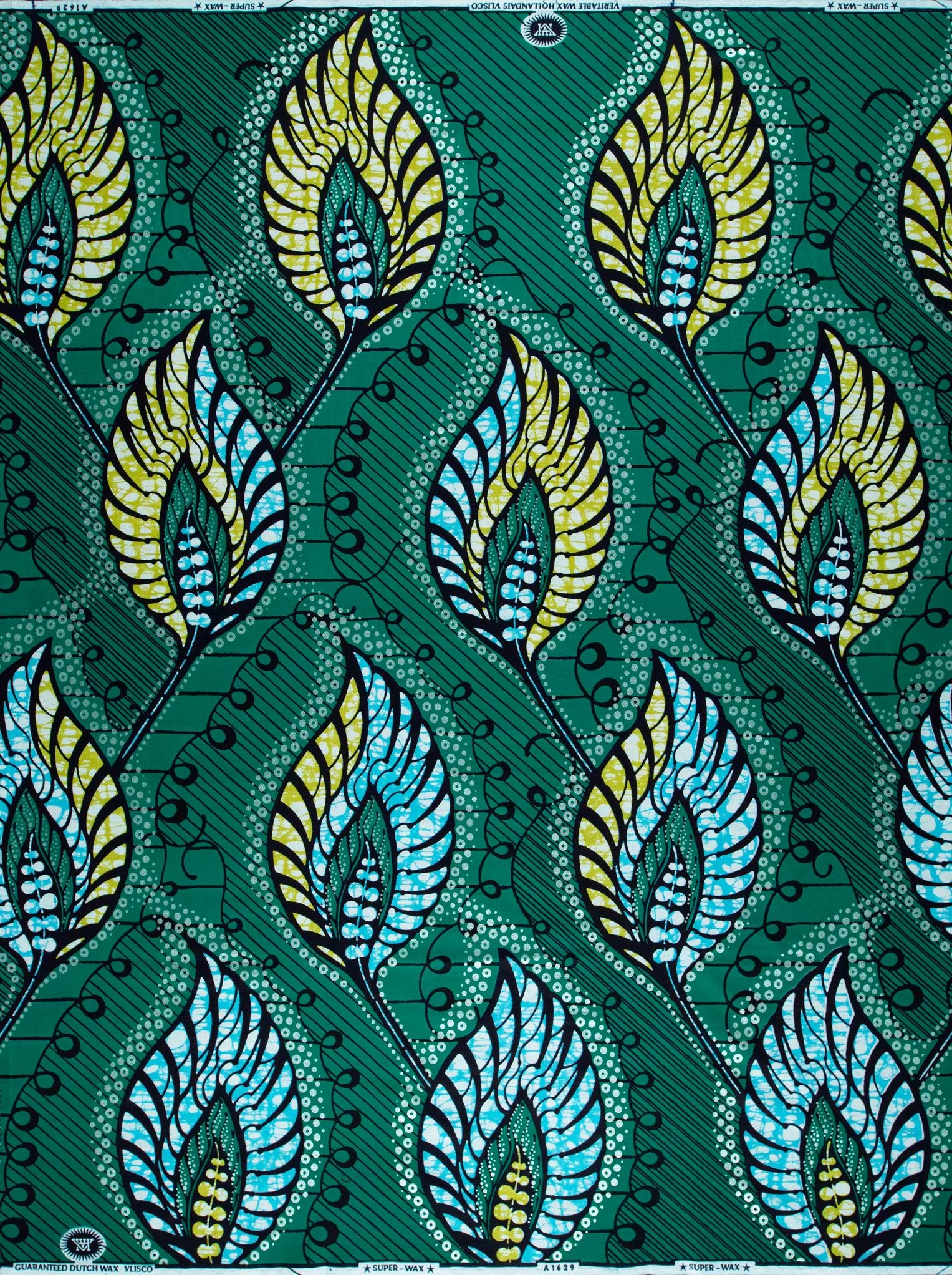 Super-Wax | VLA1629.033 | Pastel Green Embellished
