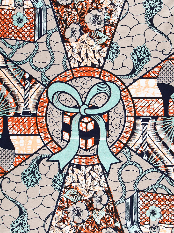Super-Wax | VLA2139.063 | Pastel Green Embellished