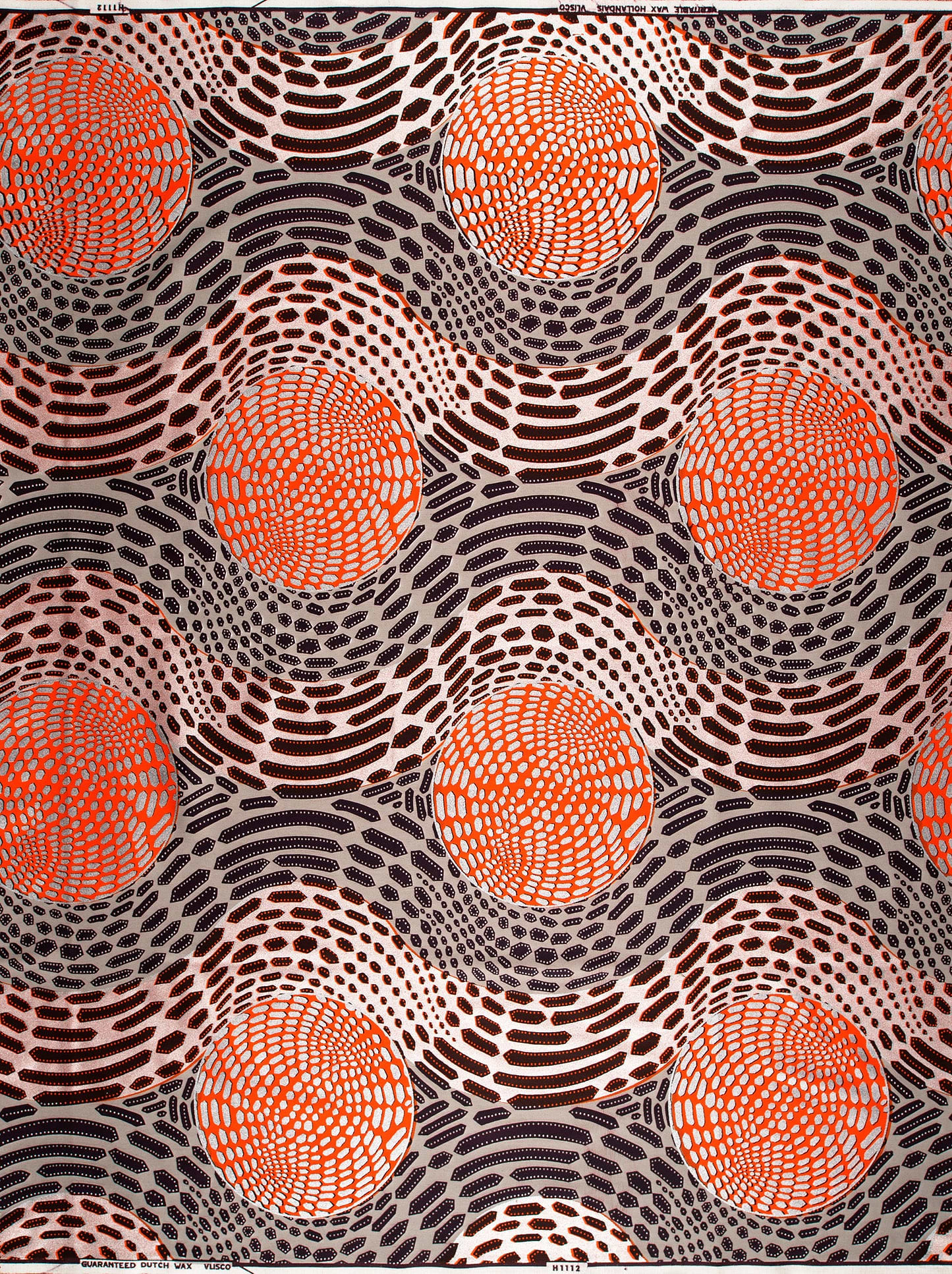 Wax Hollandais | VLH1112.009 | Silver Embellished