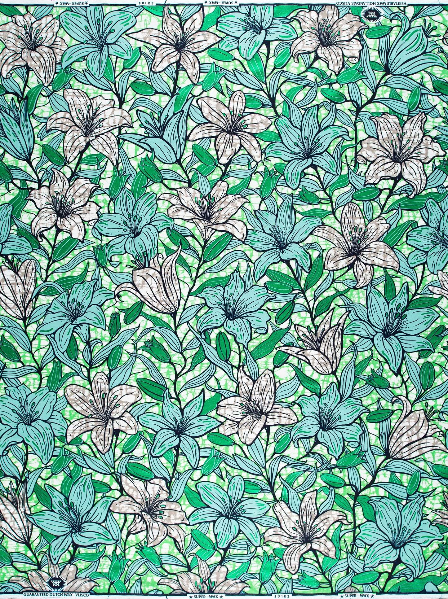 Super-Wax | VLS0182.027 | Emerald Green Embellished