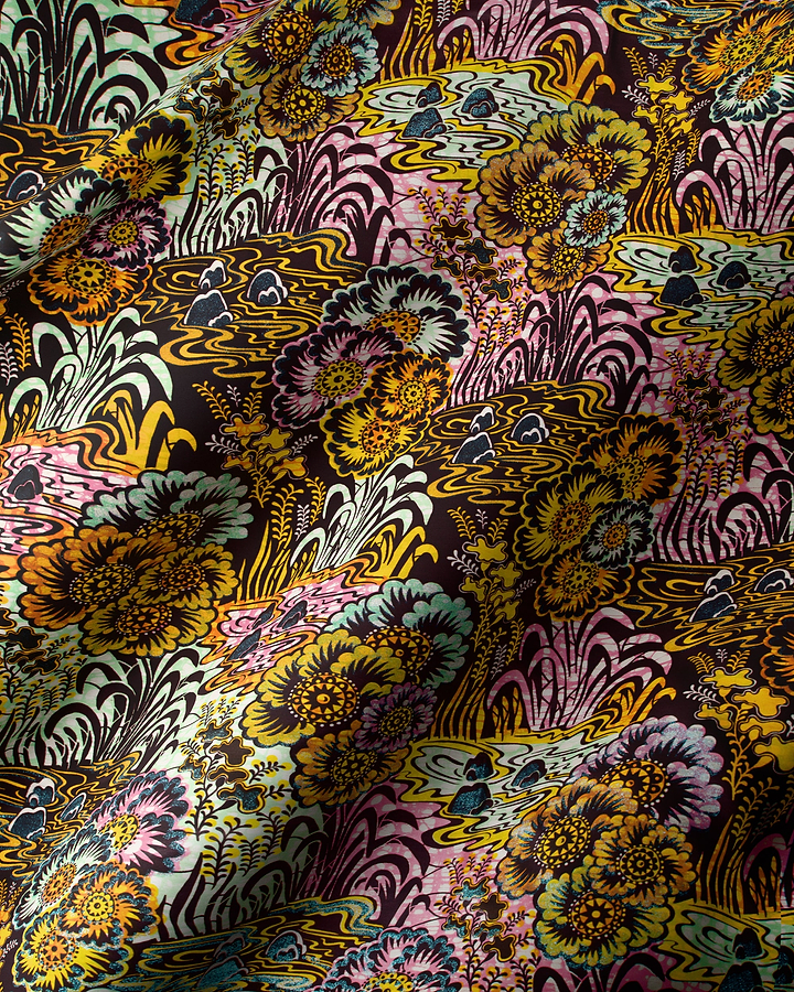 Colorful floral fabric grand super-wax vls0229.002