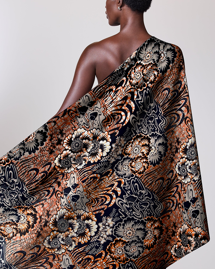 Grand Super-Wax | VLS0229.009 | Blue-Copper Shine Embellished