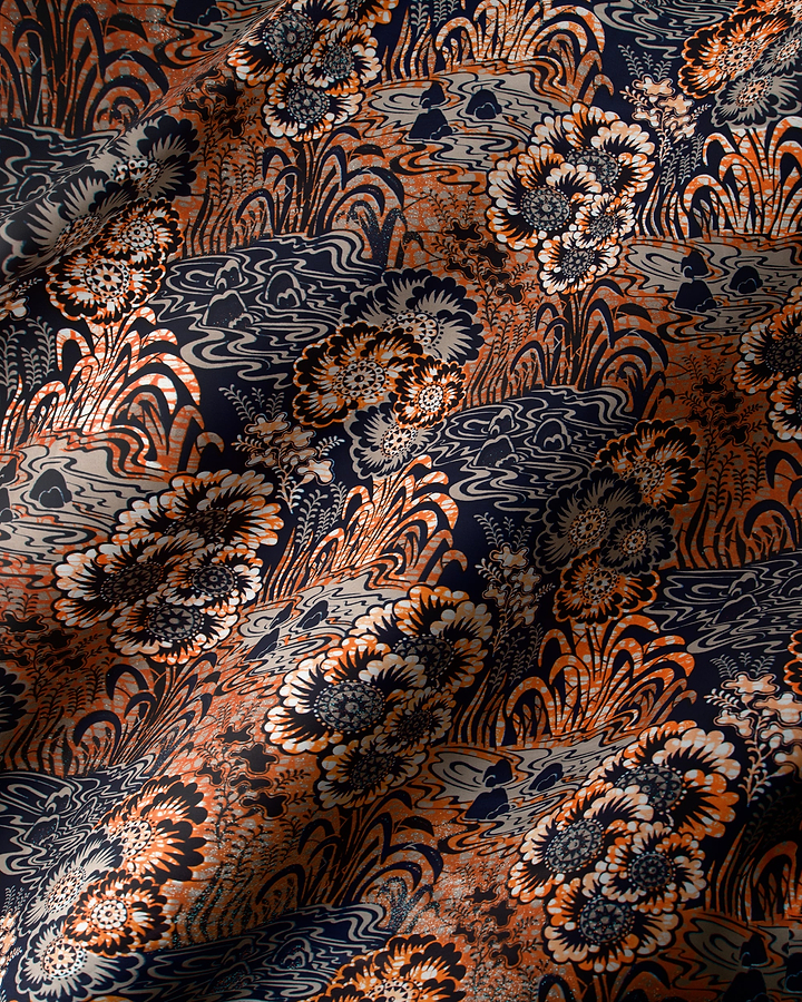 Grand Super-Wax | VLS0229.009 | Blue-Copper Shine Embellished