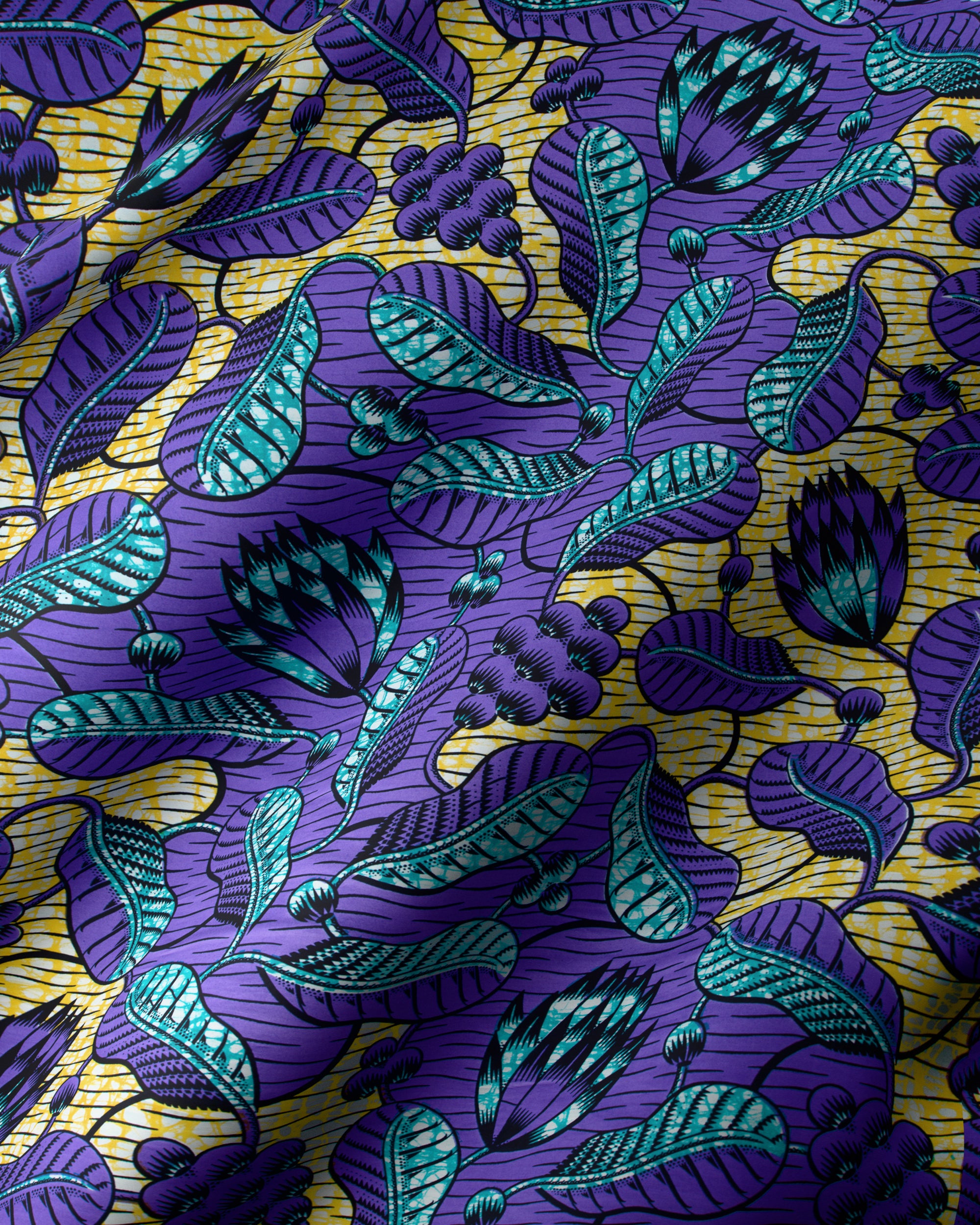 【希少・超大判】visvim AFRICAN INDIGO FABRIC Super-wax | Vls0268.011 | Vlisco