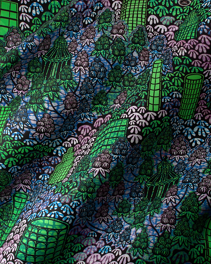 Grand Super-Wax | VLS0448.005 | Orné de Lilas Pailleté