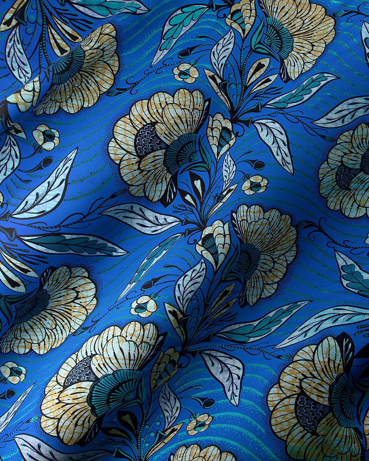Super-Wax | VLS0553.018 | Blue Embellished
