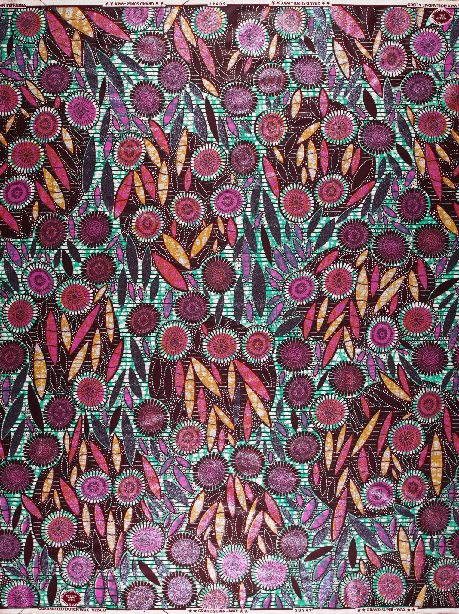 Grand Super-Wax | VLS0949.003 | Orné de Bleu-Lilas Pailleté