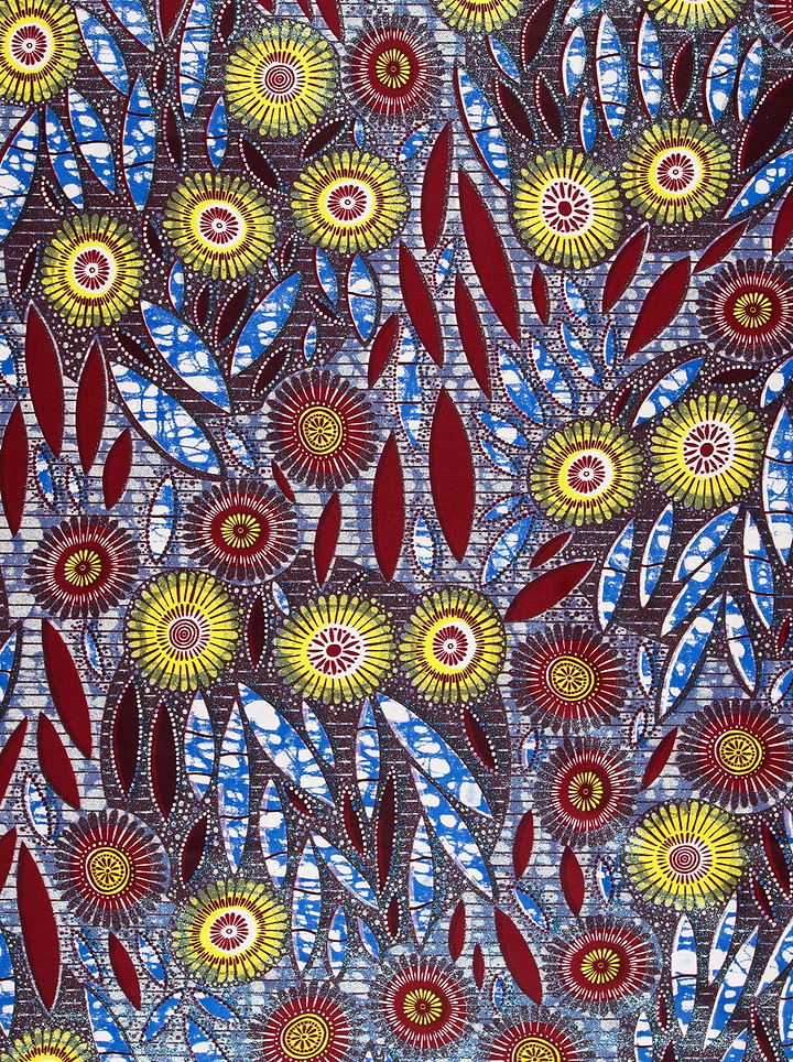 Vibrant african print fabric bold grand super-wax vls0949.005