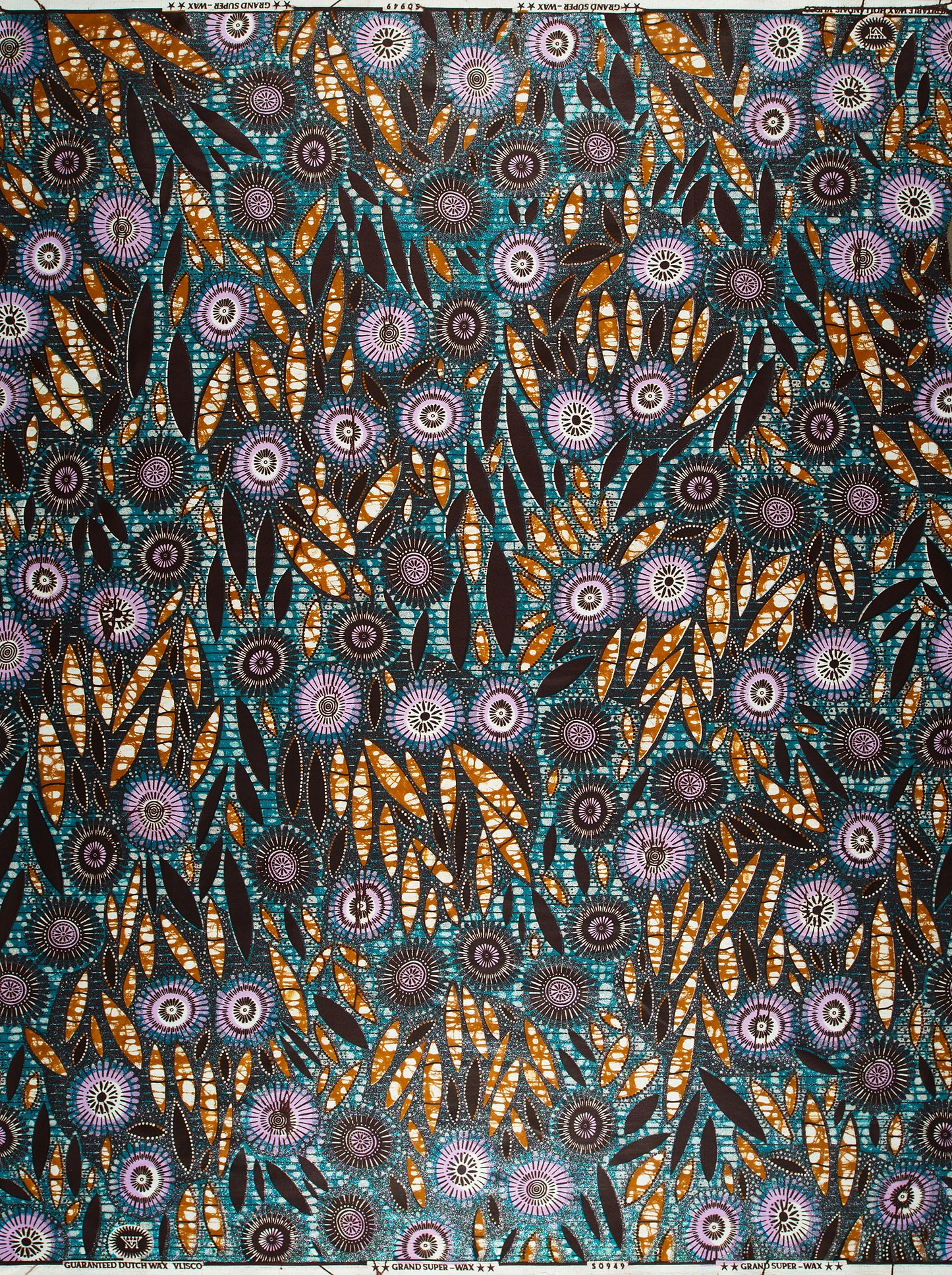 Grand Super-Wax | VLS0949.006 | Orné de Vert-Lilas Pailleté