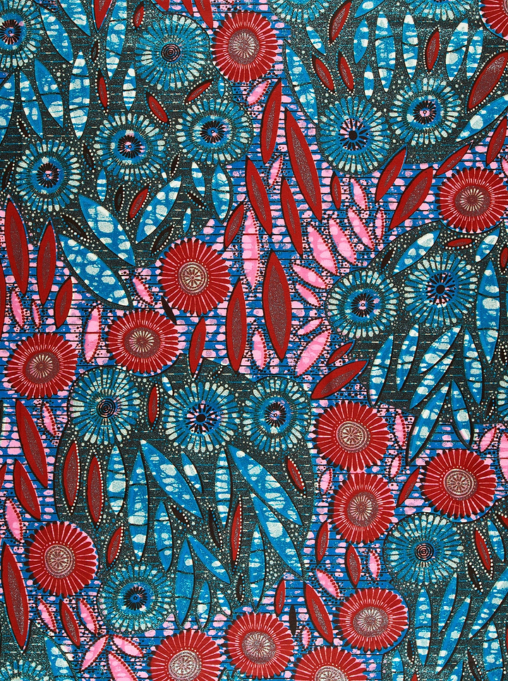 Vibrant african print fabric bold grand super-wax vls0949.010