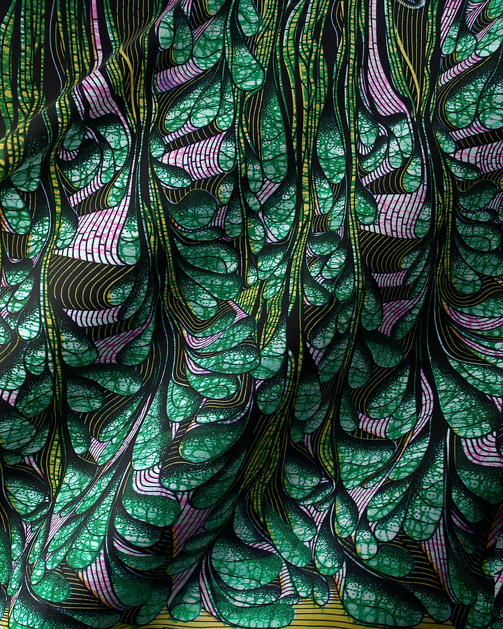 Grand Super-Wax | VLS0953.002 | Orné de Vert Pailleté