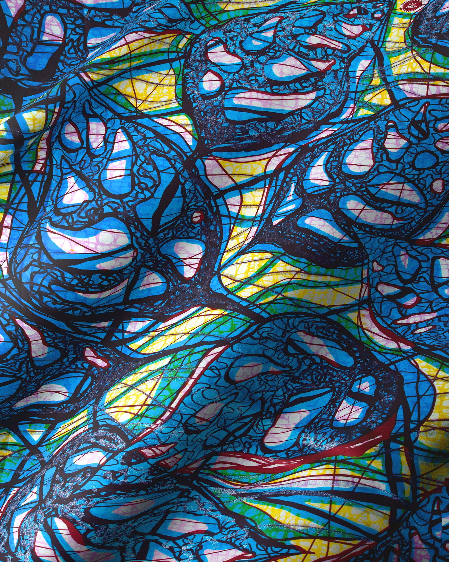 Grand Super-Wax | VLS1242.009 | Orné de Bleu-Lilas Pailleté